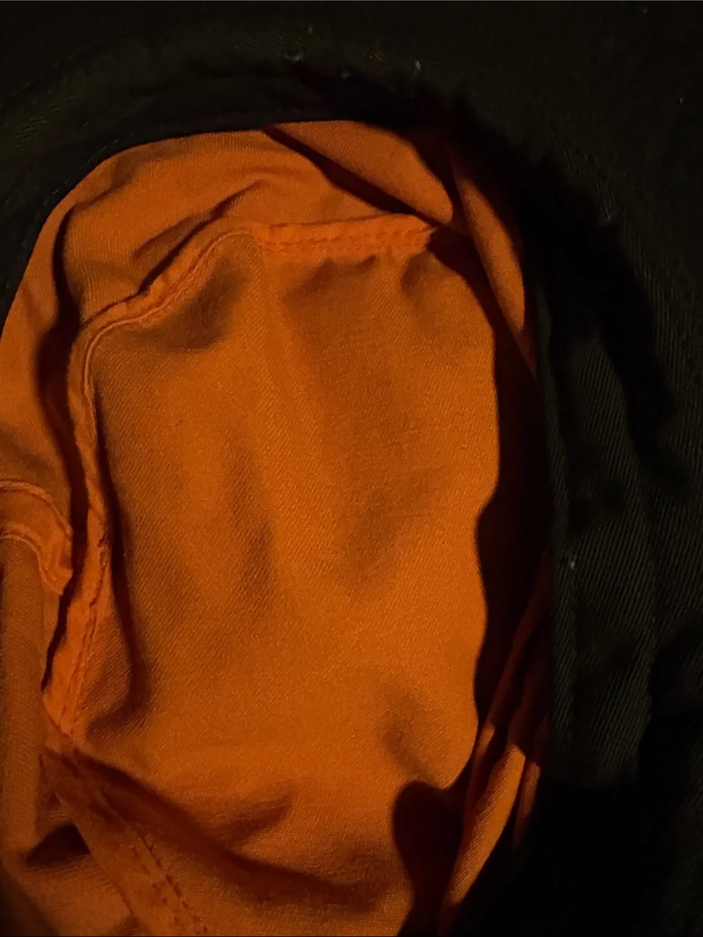 Orange Canvas Bucket Hat